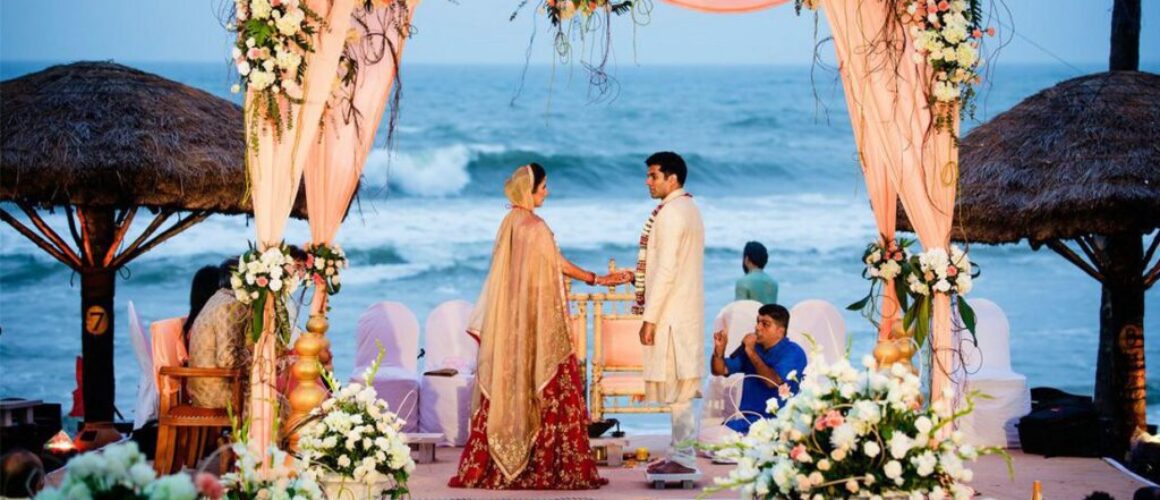 beach wedding in india
