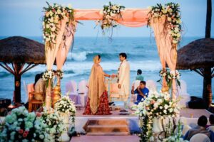 beach wedding in india