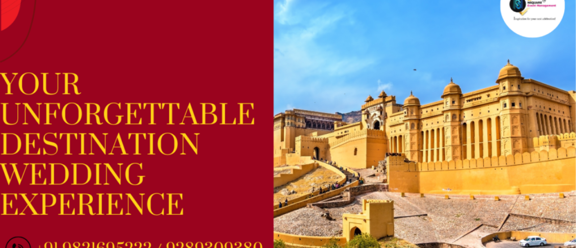 Red and Gold Rajasthan Fort Travel YouTube Thumbnail