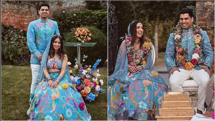 Denim Diva: The Trendsetting Charm of Denim Lehengas