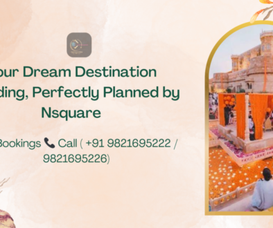 Your Dream Destination Wedding, Perfectly Planned by Nsquare